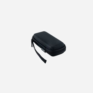 TooQ TQBC-M201B Housse Protection SSD M.2 Noire (122x40x26mm), Résistante aux Chocs/Rayures, 1 Pochette, Poignée, Fermeture à Glissière