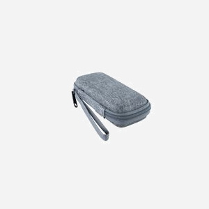 TooQ TQBC-M201G Housse de Protection Grise pour SSD M.2, Résistante aux Chocs et Rayures, Dimensions 40x122x26mm, avec Poignée et Poche - Miniature 1