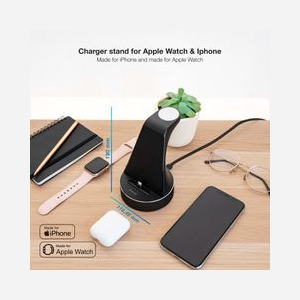 TooQ TQCD02L Chargeur Intérieur USB 27W Noir - Recharge Sans Fil & Rapide - 100-240V 3A - Smartphone/Smartwatch - Lightning - Câble USB-C inclus - Miniature 2