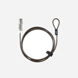 Câble Antivol TooQ TQCLKC0035-G Gris 1.5m, Verrouillage à Combinaison 4 Chiffres, Kensington/Nano, Câble Acier Galvanisé 5mm, Revêtement Vinyl, CE/RoHS