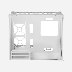 Mars Gaming MCBW Boîtier PC Tower Blanc, Verre Trempé, ATX/Micro-ATX/Mini-ITX, USB 3.2, Refroidissement Liquide, GPU 455mm, Radiateur 360mm - Miniature 5