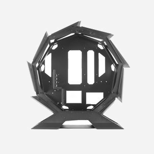 Mars Gaming MCORB - Boîtier PC Tower Noir - Micro-ATX/Mini-ITX, double verre trempé, espace GPU 340mm, refroidisseur CPU 180mm, 2x 3.5", 2x 2.5" - Miniature 5