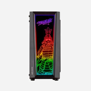 Mars Gaming MCART Boîtier PC Midi Tower Noir ATX/Micro-ATX/Mini-ITX, Acrylique/Verre Trempé, 1x120mm ARGB, USB 3.2 Gen 1, Ventilateurs x6 max, Refroidissement liquide - Miniature 3