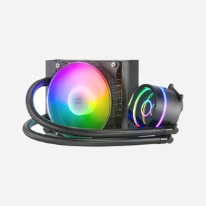 Mars Gaming MLONE120 : Système de refroidissement liquide AIO 120mm, TDP 200W, Ventilateur 12cm FRGB, 600-1800 RPM, 9-26 dB, sockets Intel/AMD compatibles. - Miniature 3