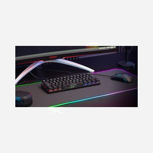 Mars Gaming MK60 - Clavier Mécanique 60% AZERTY FR, RGB, Anti-ghosting, USB - Switches Anti-Poussière, ABS Double Injection - Compatible Windows/macOS/Linux - Miniature 4
