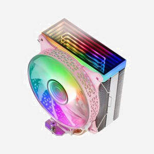 Mars Gaming MCPU-VR - Refroidisseur Liquide AIO 12cm, TDP 180W, ARGB Infinity, 800-1600 RPM, 9-23 dB, Sockets Intel/AMD, Rose - Miniature 2