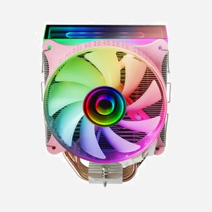 Mars Gaming MCPU-VR - Refroidisseur Liquide AIO 12cm, TDP 180W, ARGB Infinity, 800-1600 RPM, 9-23 dB, Sockets Intel/AMD, Rose - Miniature 3