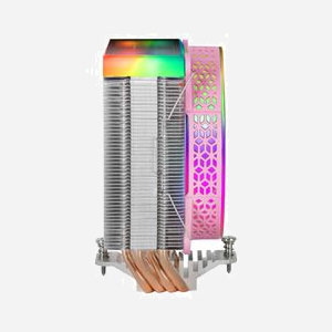 Mars Gaming MCPU-VR - Refroidisseur Liquide AIO 12cm, TDP 180W, ARGB Infinity, 800-1600 RPM, 9-23 dB, Sockets Intel/AMD, Rose - Miniature 4