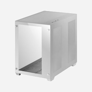 Mars Gaming MCV3W Boîtier PC Tower Blanc, E-ATX, Double Fenêtre Verre Trempé, 418mm GPU, Refroidissement Liquide 360mm, USB 3.2 Gen 1, Filtre Poussière - Miniature 4
