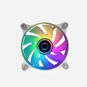 Mars Gaming MF3DW Ventilateur 120mm ARGB Blanc - Boîtier PC, 1200RPM, 12dB, Roulement Hydraulique, Connecteur 6-Pin, 12V, compatible Asus Aura Sync, Mystic Light Sync, RGB Fusion. - Miniature 2