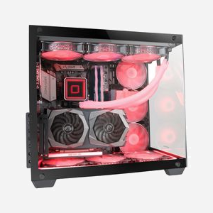 Mars Gaming MCV4 Boîtier PC Tower E-ATX Verre Trempé, 2x 3.5", 3x 2.5", USB 3.2 Gen 1, Audio In/Out, Refroidissement Liquide, Sans Bloc d'Alimentation - Miniature 5