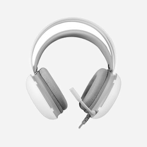Mars Gaming MHGLOW Casque Gaming Filaire USB Type-A Blanc, Rétroéclairage Chroma RGB, HP 50mm, Micro Omnidirectionnel, Compatible Windows/Mac/PS/Xbox/Switch - Miniature 2
