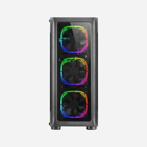 Mars Gaming MCNEO Boîtier PC Tower E-ATX Noir, verre trempé, 4 ventilateurs ARGB 120mm, CPU FREEZER, supports radiateurs 360/280mm, 2x 3.5", 4x 2.5" - Miniature 4