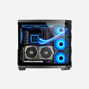 Mars Gaming MC-3TCORE - Boîtier PC Midi Tower Noir, Verre Trempé Triple, ATX/Micro-ATX/Mini-ITX, USB 3.2 Gen 1/Gen 2 Type-A/Type-C, Refroidissement Liquide 360mm - Miniature 2