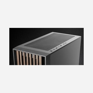 Mars Gaming MC-WOODC : Boîtier PC Moyen Tour Noir, Façade Bois Véritable, ATX/Micro-ATX/Mini-ITX, Ventilateur 120mm FDB, Support Radiateur 360mm, USB 3.0 - Miniature 3