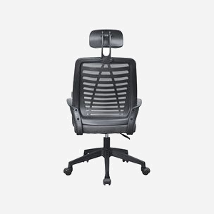Mars Gaming MGC-ERGOB Chaise Ergonomique Noir/Gris, Dossier Mesh, Hauteur 110.5-120.5cm, Inclinaison 3-18°, Siège Coton/Polyester, Base 5 Roues, Max 100kg - Miniature 4