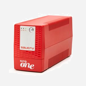 Salicru SPS 700 ONE - UPS Line-Interactive 700VA/360W, Sortie pseudo-sinusoïdale, AVR, USB (HID), 2 prises Type F, Autonomie 20min, Compatible Windows/Linux/Mac - Miniature 1