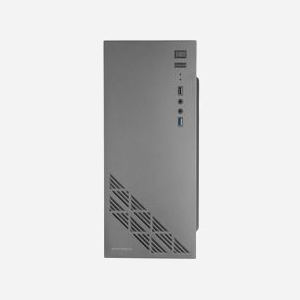 Boîtier PC Mars Gaming MC100 Noir Acier, ATX/microATX/Mini-ITX, Vent. 90mm FRGB, USB 3.2 Gen 1, Audio, Vitre latérale, Refroidissement liquide 120mm, 2x3.5", 2x2.5"