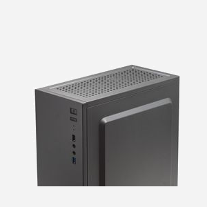 Boîtier PC Mars Gaming MC100 Noir Acier, ATX/microATX/Mini-ITX, Vent. 90mm FRGB, USB 3.2 Gen 1, Audio, Vitre latérale, Refroidissement liquide 120mm, 2x3.5", 2x2.5" - Miniature 4