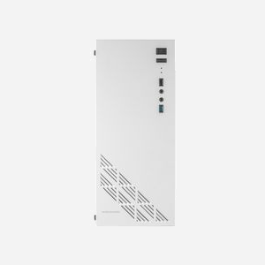 Mars Gaming MC100W Boîtier PC Blanc Acier Ultra-léger ATX/microATX/Mini-ITX, Vent FRGB, fenêtre latérale, 2x3.5", 2x2.5", USB 3.2 Gen 1, ventilateur 90mm, refroidissement liquide 120mm, 29.5cm GPU, 15.9cm CPU - Miniature 2