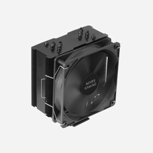 Mars Gaming MCPUPRO Refroidisseur CPU Air, Ventilateur 120mm, 6 Caloducs, TDP 200W, 800-1600 RPM, Socket Intel LGA 115x/1200/1700/20xx & AMD AM4/AM5