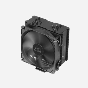 Mars Gaming MCPUPRO Refroidisseur CPU Air, Ventilateur 120mm, 6 Caloducs, TDP 200W, 800-1600 RPM, Socket Intel LGA 115x/1200/1700/20xx & AMD AM4/AM5 - Miniature 3
