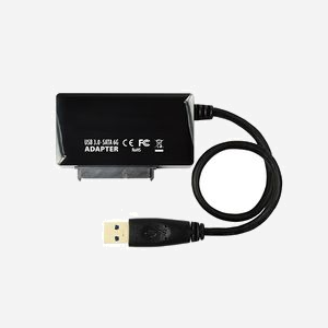 Axagon ADSA-FP3 Adaptateur SATA vers USB Type-A 5Gbps, Support S.M.A.R.T., Hot-Plug, Alimentation Externe, Compatible Windows/macOS/Linux, 71x46x14.3mm - Miniature 2