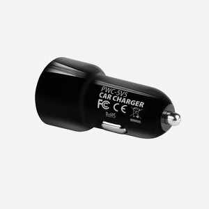 Axagon PWC-5V5 Chargeur Allume-Cigare USB 2.0 (x2) 24W 5V/2.4A Quick Charge 1.0 & Smart IC, Protection Surtension/Surchauffe, Universel - Miniature 4