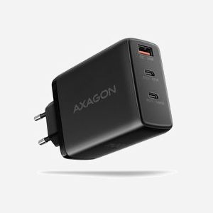 Axagon ACU-DPQ100 Chargeur Secteur Universel 100W, 1x USB 2.0, 2x USB-C Power Delivery 3.0, Quick Charge 4+, Protections Surtension/Surchauffe/Court-circuit