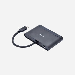 i-tec Adaptateur de Voyage USB-C vers HDMI 4K UHD - 2x USB 3.0, USB-C Power Delivery/Data - Chipset RTS5403/04/11/PS176 - Compatible Windows/macOS - Miniature 2