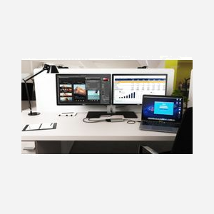 i-tec Adaptateur Vidéo Thunderbolt 3 Dual DisplayPort 1.2a, Résolution jusqu'à 5120x2880 @ 60Hz (5K), Compatible Windows/macOS, 40Gbit/s - Miniature 5