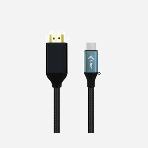 i-tec Adaptateur Câble USB-C vers HDMI 4K/60Hz, 1.5m, Support Windows/macOS/Linux/Android, Résolution max. 3860x2160, Noir, Réf: C31CBLHDMI60HZ - Miniature 1