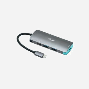 i-tec Nano Dock USB-C 4K HDMI + Power Delivery 100W - 3x USB 3.0, Lecteurs SD/microSD, Compatible Windows/macOS/Linux/Android - C31NANODOCKPD - Miniature 3