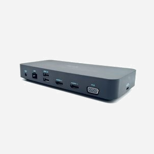 i-tec Docking Station USB-C/USB 3.0/Thunderbolt Triple Display (2x HDMI, VGA) + Power Delivery 100W, 3x USB 3.2, Gigabit Ethernet, Windows/macOS/Android - Miniature 3