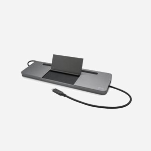i-tec C31FLATPRO100 : Station d'accueil USB-C 3.2 Gen 1 4K Triple Display (HDMI, DP, VGA), Power Delivery 85W, USB-A/C, Ethernet, Lecteur SD/MicroSD, Gris, Compatible Windows/macOS/Linux/Android/ChromeOS + Chargeur Universel 100W - Miniature 2