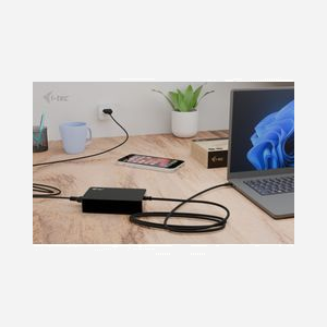 i-tec Chargeur Universel USB-C PD 3.1 140W (CHARGER-C140W) - Alimentation secteur 100-240V, 5-28V, 5A, pour ordinateur portable/tablette/smartphone. Protection surchauffe. - Miniature 4