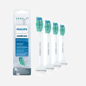 Têtes de brosse à dents Philips Sonicare ProResults HX6014/07 (x4), Rigidité Medium, BPA-Free, Compatibilité FlexCare+/FlexCare/HealthyWhite etc. - Miniature 2