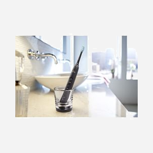 Philips Sonicare DiamondClean 9000 HX9911/09 Brosse à Dents Ultrasons Noire, 3 Modes, Batterie Li-Ion, Tête Amovible, App Mobile, Housse de Transport - Miniature 4
