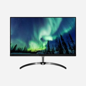 Philips E Line 276E8VJSB/00 Moniteur LCD 27" 4K Ultra HD (3840x2160) IPS W-LED 5ms 350cd/m² HDMI 2.0/DisplayPort 1.2 sRGB 109% - Miniature 1