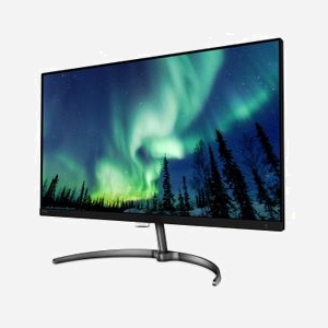 Philips E Line 276E8VJSB/00 Moniteur LCD 27" 4K Ultra HD (3840x2160) IPS W-LED 5ms 350cd/m² HDMI 2.0/DisplayPort 1.2 sRGB 109% - Miniature 2