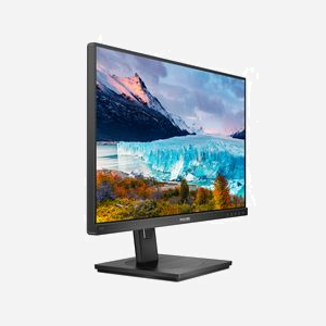 Philips S Line 242S1AE/00 Moniteur LED 23.8" Full HD 1920x1080 IPS W-LED 300cd/m² 4ms HDMI/DisplayPort/VGA Haut-parleurs 2W Noir - Miniature 4