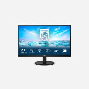 Philips V Line 275V8LA/00 Moniteur PC 27" QHD (2560x1440) VA W-LED 75Hz 4ms HDMI/DisplayPort Adaptive Sync, Mode LowBlue, Haut-parleurs 4W - Miniature 4