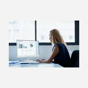 Philips V Line 271V8AW/00 - Écran LCD 27" Full HD 1920x1080, IPS, 4ms GTG, 250cd/m², 75Hz, Adaptive Sync, HDMI 1.4, Blanc - Miniature 3