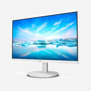 Philips V Line 271V8AW/00 - Écran LCD 27" Full HD 1920x1080, IPS, 4ms GTG, 250cd/m², 75Hz, Adaptive Sync, HDMI 1.4, Blanc - Miniature 4