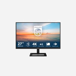 Philips 27E1N1800AE/00 Moniteur 27" 4K Ultra HD IPS W-LED 3840x2160 4ms HDMI 2.0/DisplayPort 1.4 HDR10, Haut-parleurs 4W, VESA 100x100 - Miniature 5