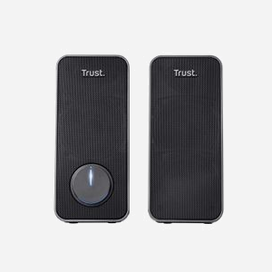 Trust Arys 20179 Enceintes PC 2.0 Noires 14W RMS (28W PMPO) USB avec contrôle volume rotatif et entrée ligne. Connectivité filaire. - Miniature 3