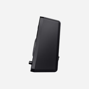 Trust Enceintes 2.0 Filaire 18W RMS (36W PMPO) Noir - Bande Passante 20-20000Hz, Impédance 4 Ohm, Connectique Jack 3.5mm & USB, 100x100x210mm - Miniature 3