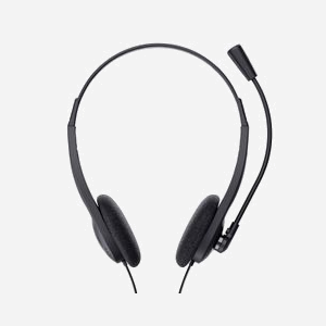Trust 21665 Casque Stéréo Filaire Supra-Aural 3.5mm, Microphone Boom Flexible, 70-20000Hz, Impédance 32 Ohm, Câble 1.8m, Compatible PC/Laptop/Phone/Tablet, Noir - Miniature 3