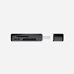 Trust Lecteur de carte mémoire USB 3.2 Gen 1 Type-A noir - MS Micro (M2), MicroSD, SD - Windows, macOS - Référence 21935 - Miniature 5