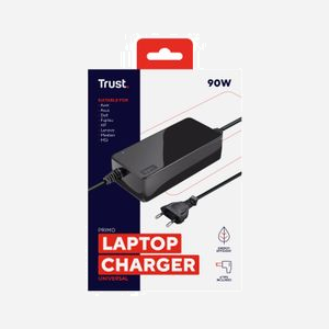 Trust Chargeur Universel 90W pour Ordinateur Portable, 100-240V, Sortie 19V 4.62A, Protections Surchauffe/Surcharge/Court-circuit, Câble 1.8m - Miniature 4